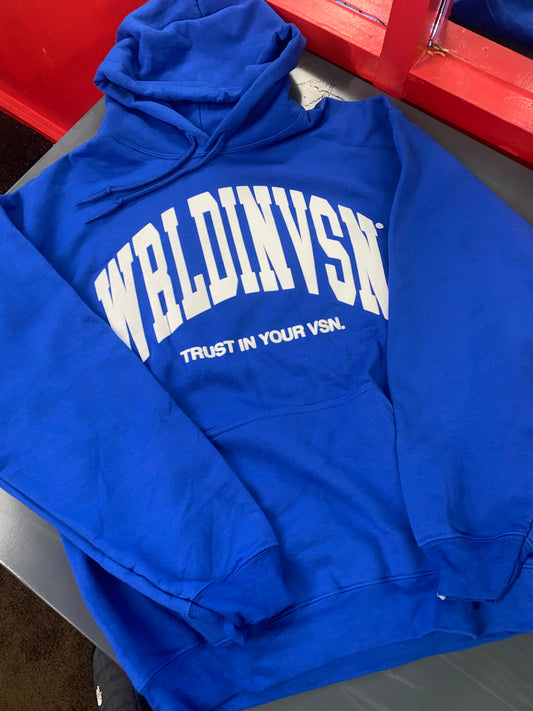 Trust hoodie blue