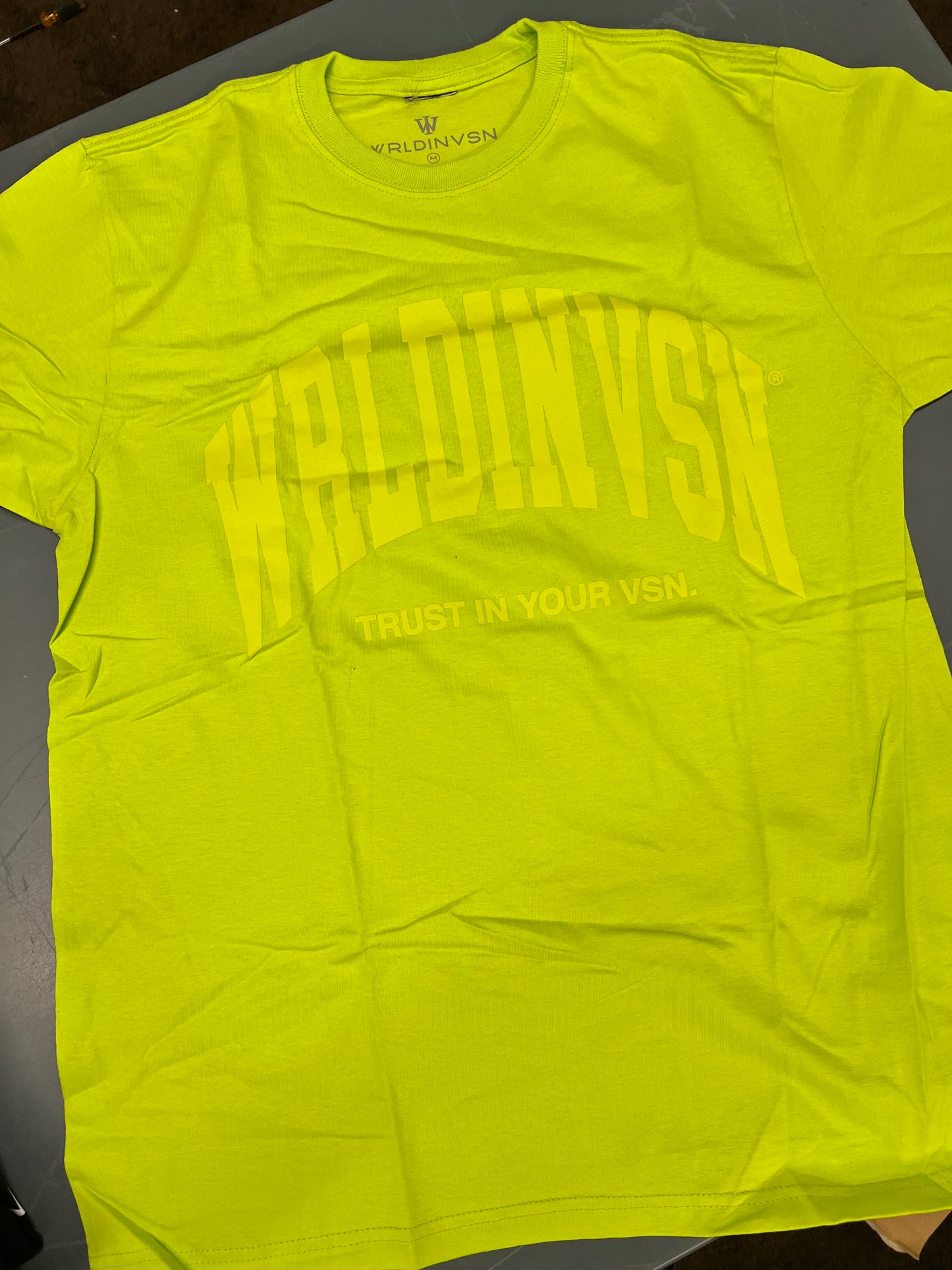 Neon green t-shirt