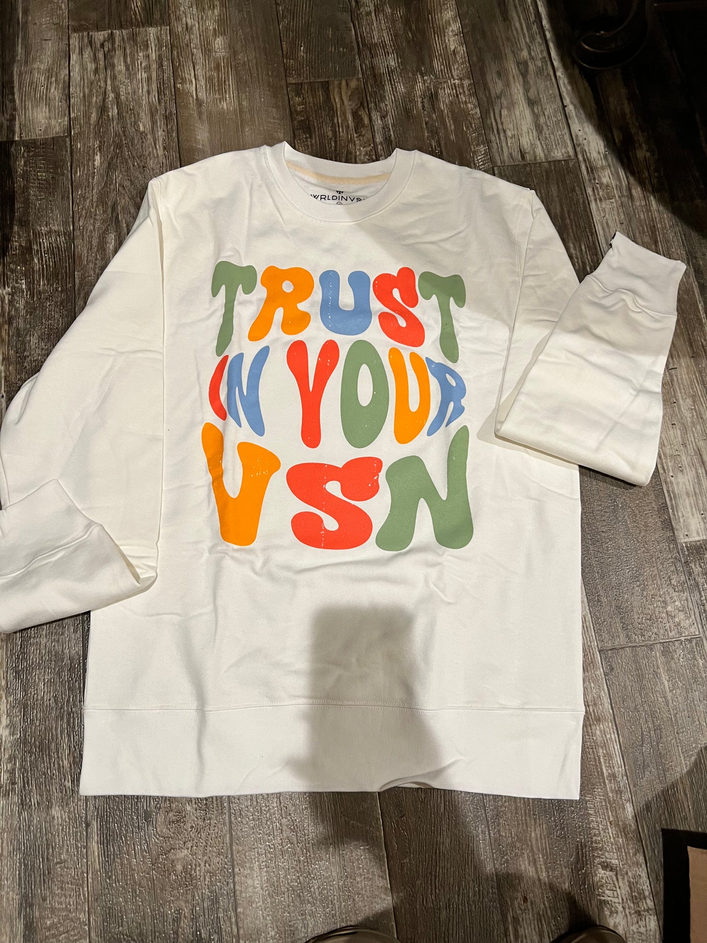 Trust in your vsn sweater